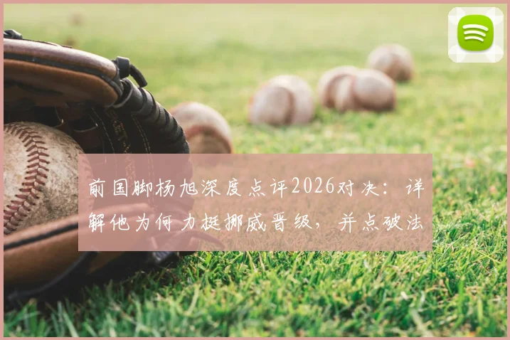 前国脚杨旭深度点评2026对决：详解他为何力挺挪威晋级，并点破法国前锋线真正致命威胁