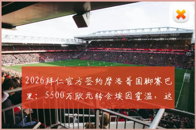 2026拜仁官方签约摩洛哥国脚赛巴里：5500万欧元转会埃因霍温，这笔交易究竟值不值？